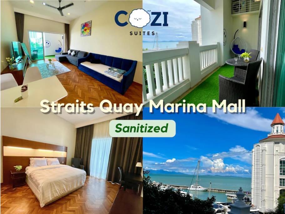 Instagramable Luxury Suites For Couples Or Families • Straits Quay Penang • Sea View Balcony • Private Bathtub Bagan Jermal ภายนอก รูปภาพ